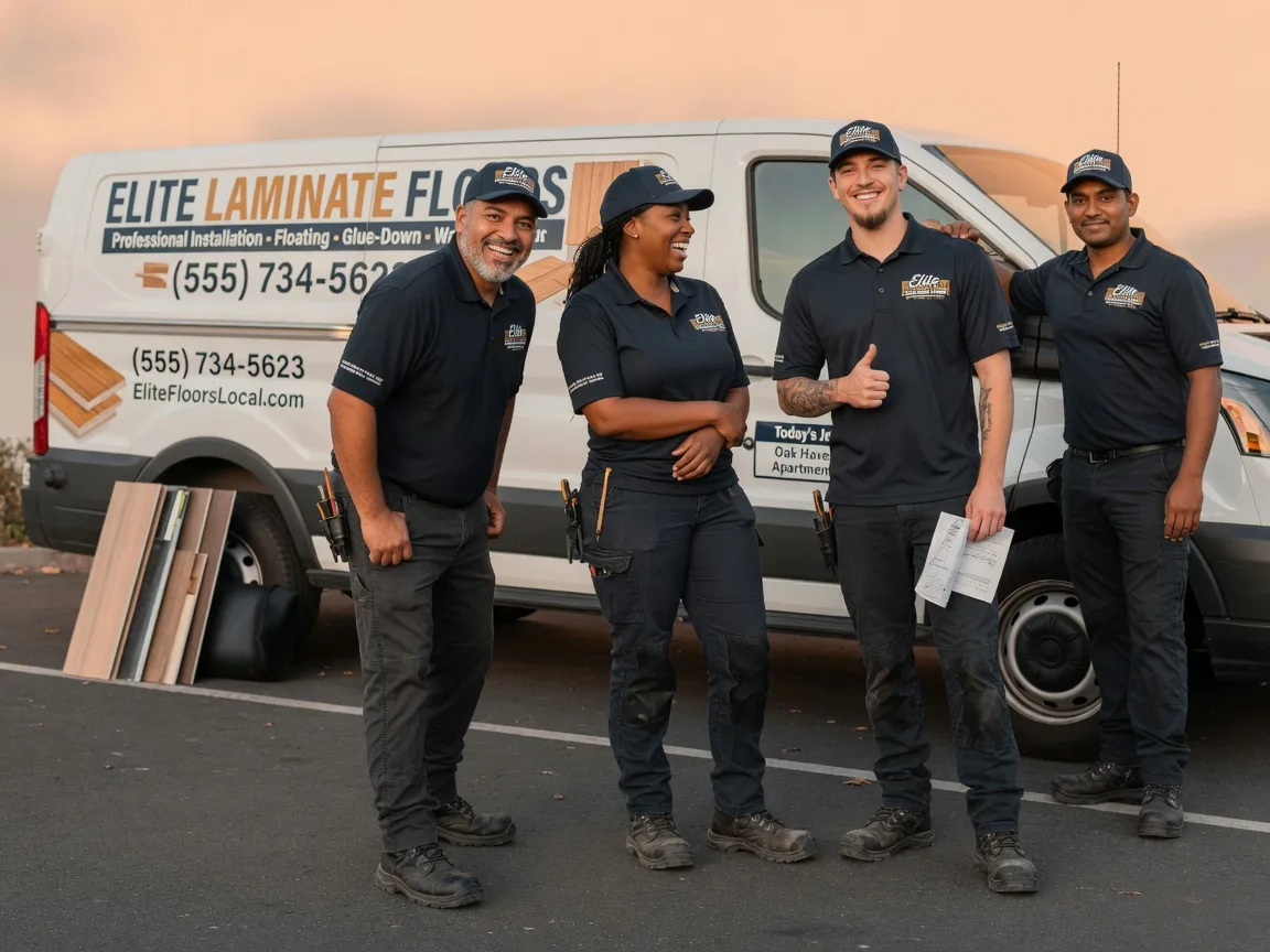 Laminate flooring installation company in Vista, CA